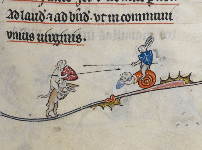 遇到中世纪的狂暴兔子，连亚瑟王都得认怂