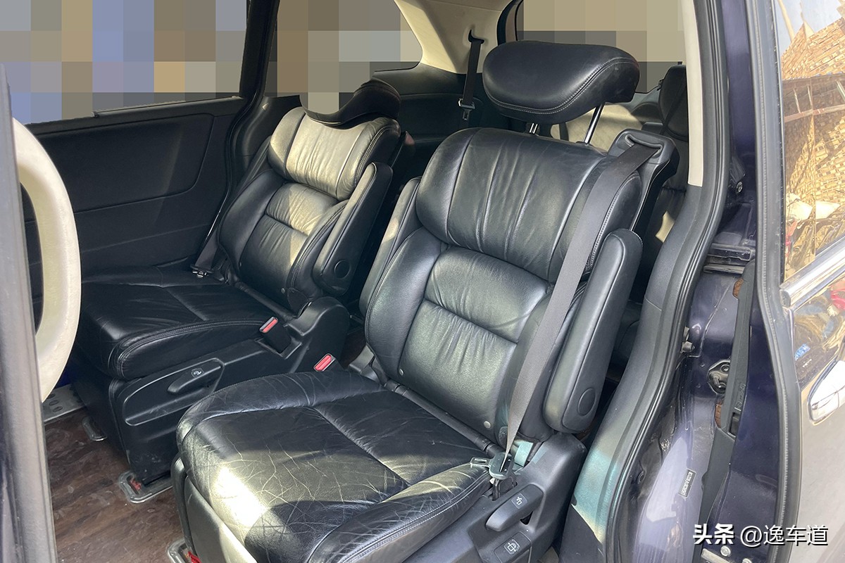 60万公里报废二手车本田奥德赛,14奥德赛二手事故车