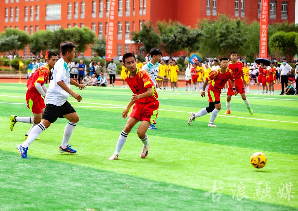 古浪城关第三小学足球比赛,古浪县足球联赛开幕式表演