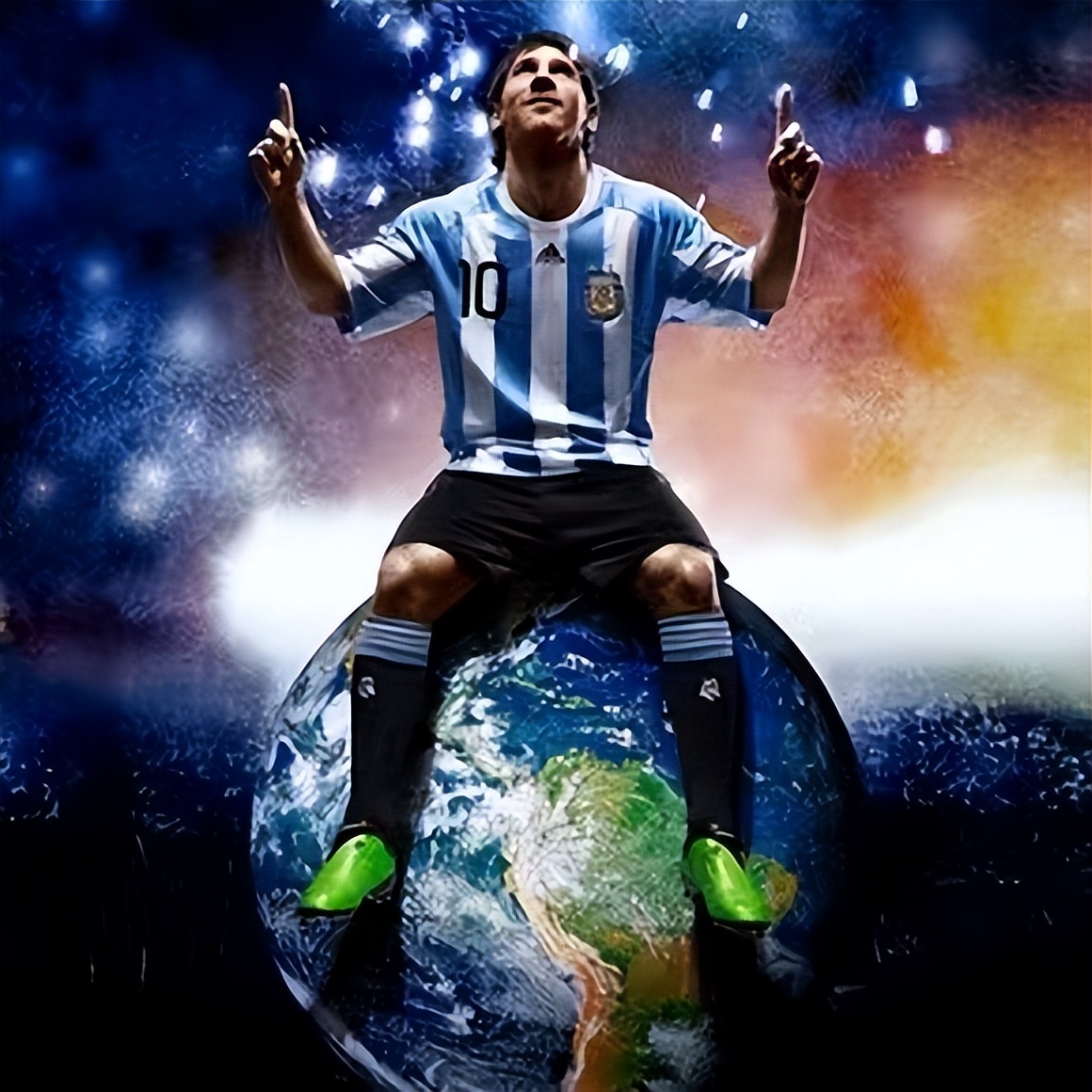 梅西领衔阿根廷力擒意大利,梅西阿根廷舞步