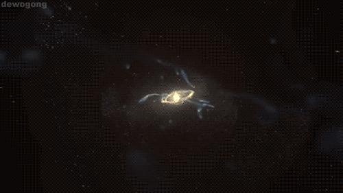 宇宙星系引力异常之谜,可观测宇宙和黑洞碰撞