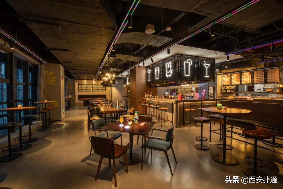 “伪装”成酒店的酒吧登陆西安,只用来睡觉可太亏了