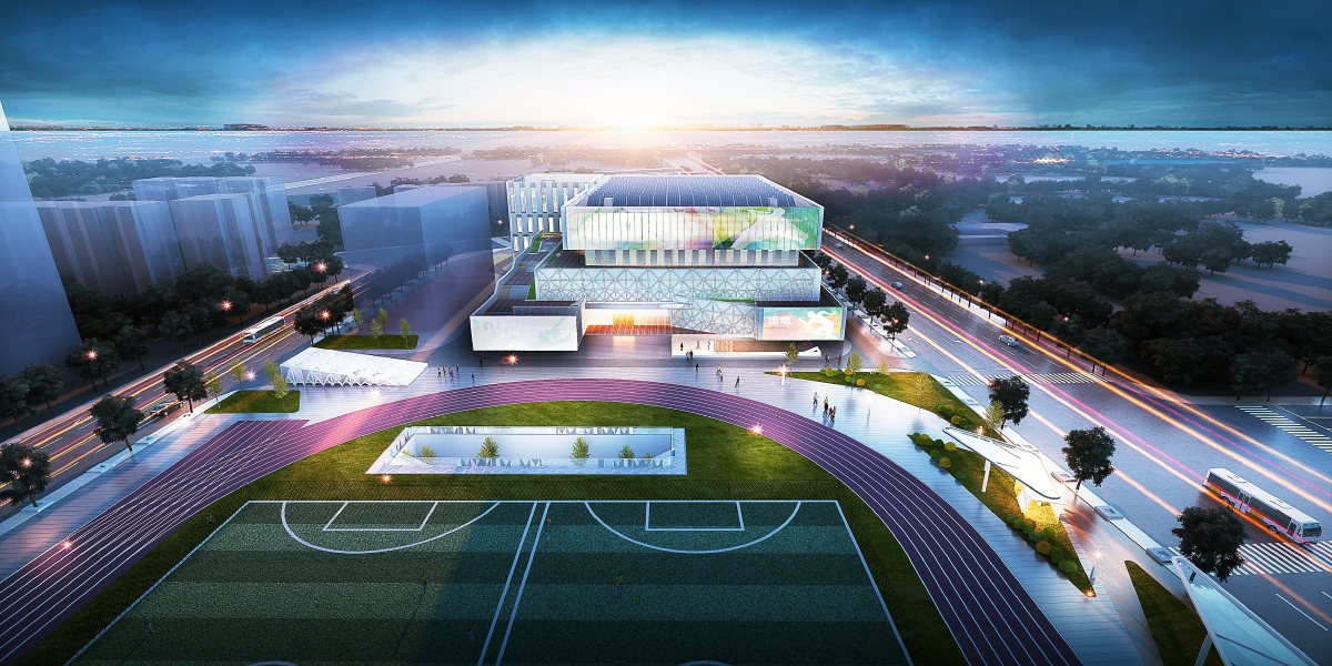 体育馆综合体,复兴桥体育综合体