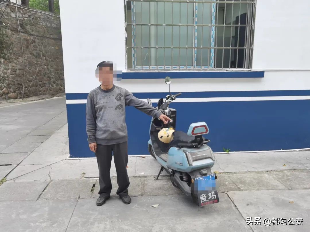 蹲守抓捕偷电瓶,电动车盗窃案一小时告破