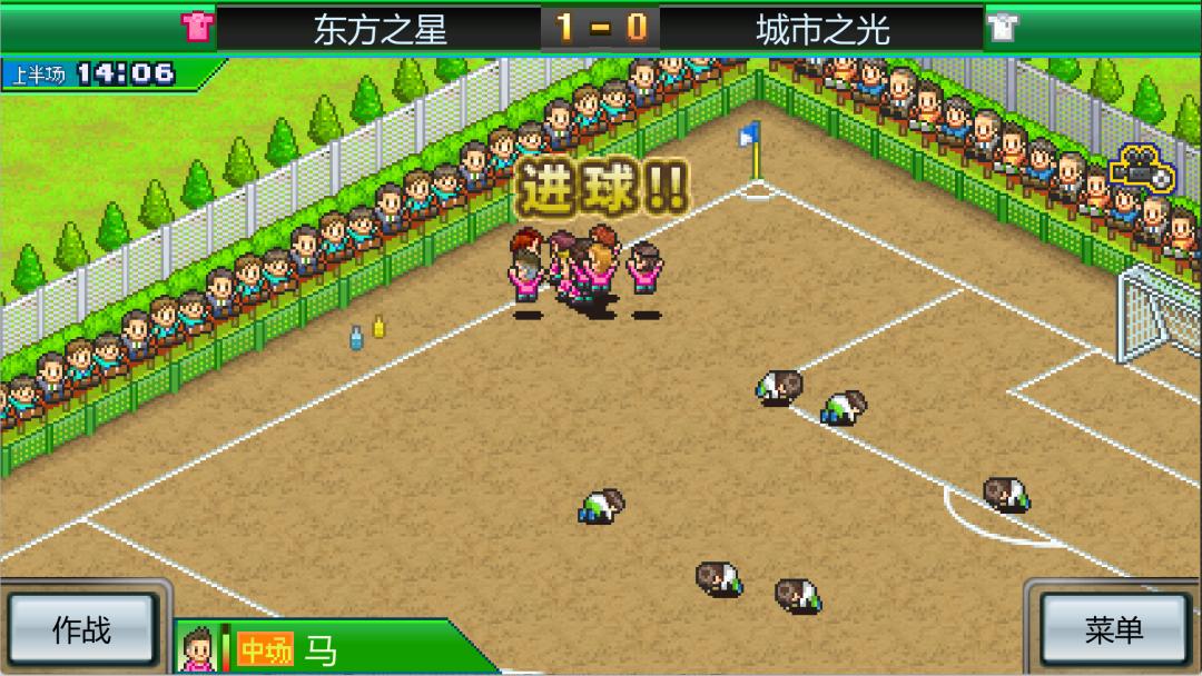 q版的足球游戏,复古足球经营游戏