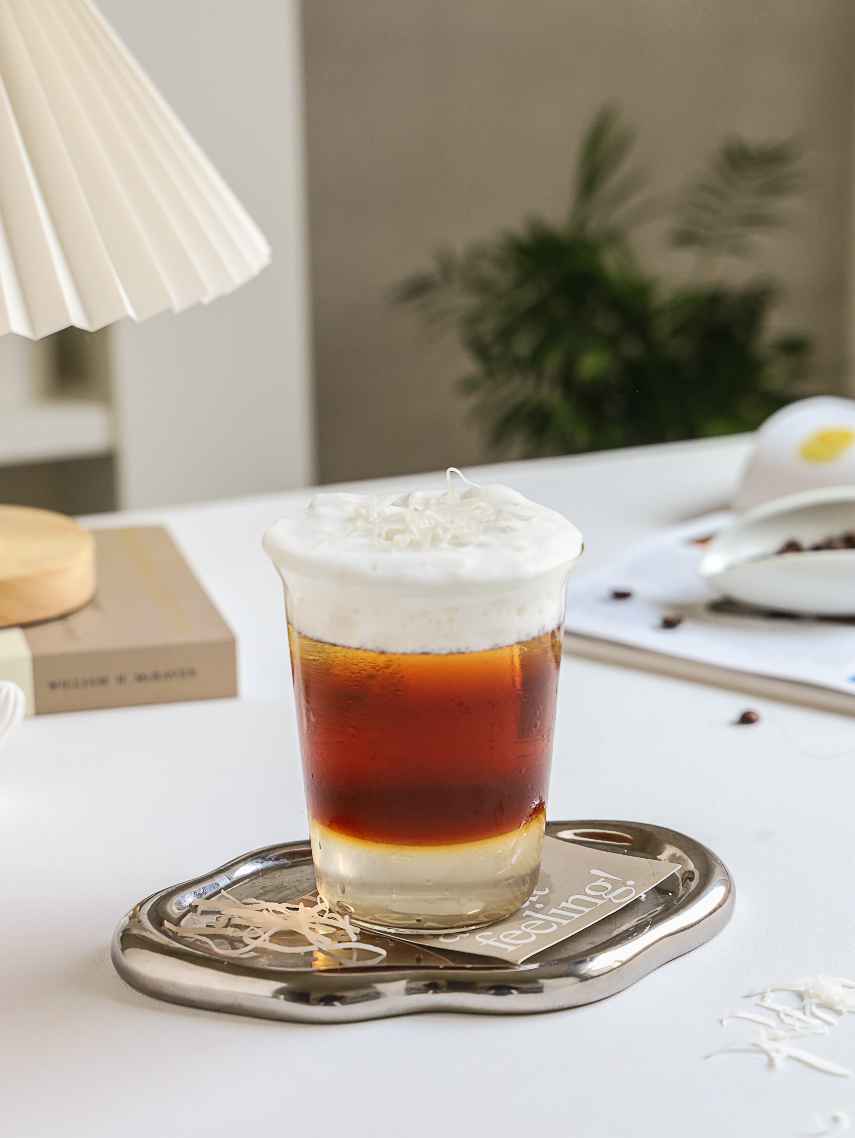 椰子冰沙咖啡怎么做,咖啡如何做出高级感