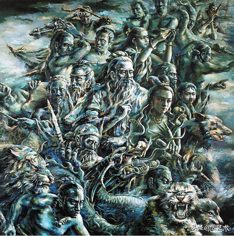 美在耕耘||马惟军美术作品集（一）