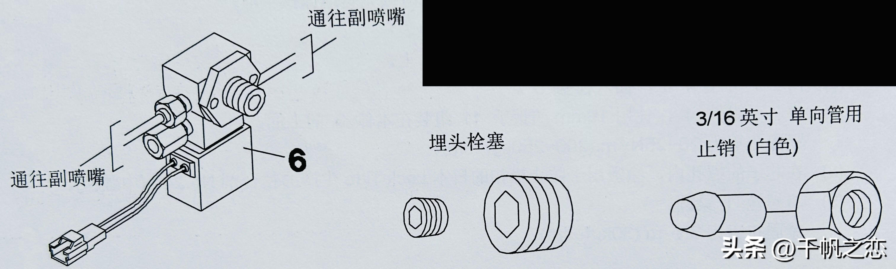 NO.0325日本津田驹喷气织机：单路管的检查确认以及配管要领