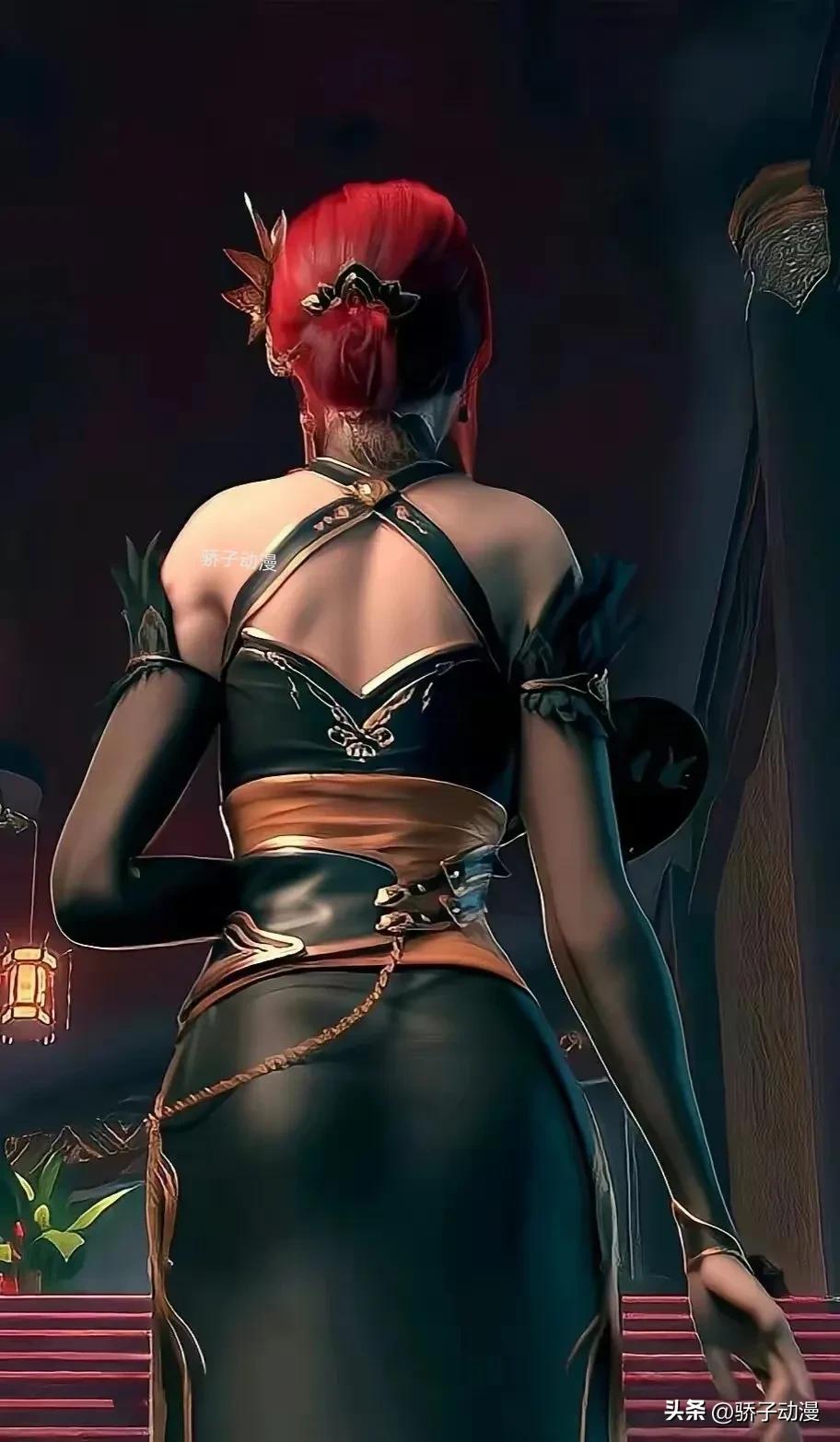 国漫美女背影,史上最漂亮的国漫女神