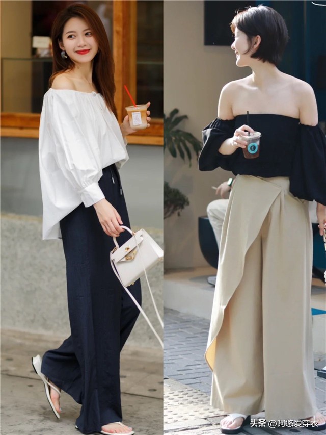 如今流行这样穿洋气显瘦立竿见影,好看又显瘦的衣服穿搭