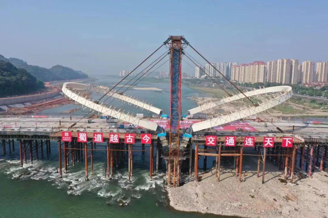 眉山大桥最新进展图,眉山东坡大桥最新消息