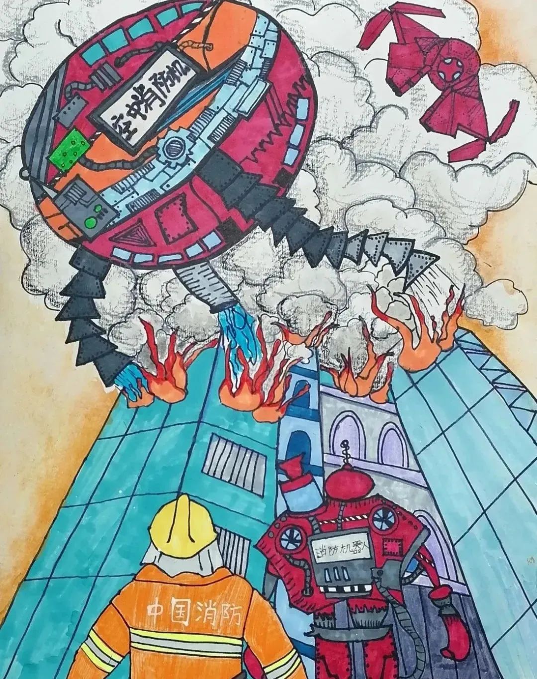 科幻画大全让科学插上艺术的翅膀,插上梦想的翅膀科幻画