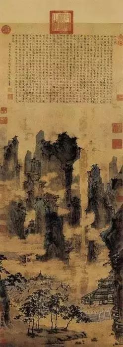明清高清山水作品欣赏,明代山水名画图片欣赏