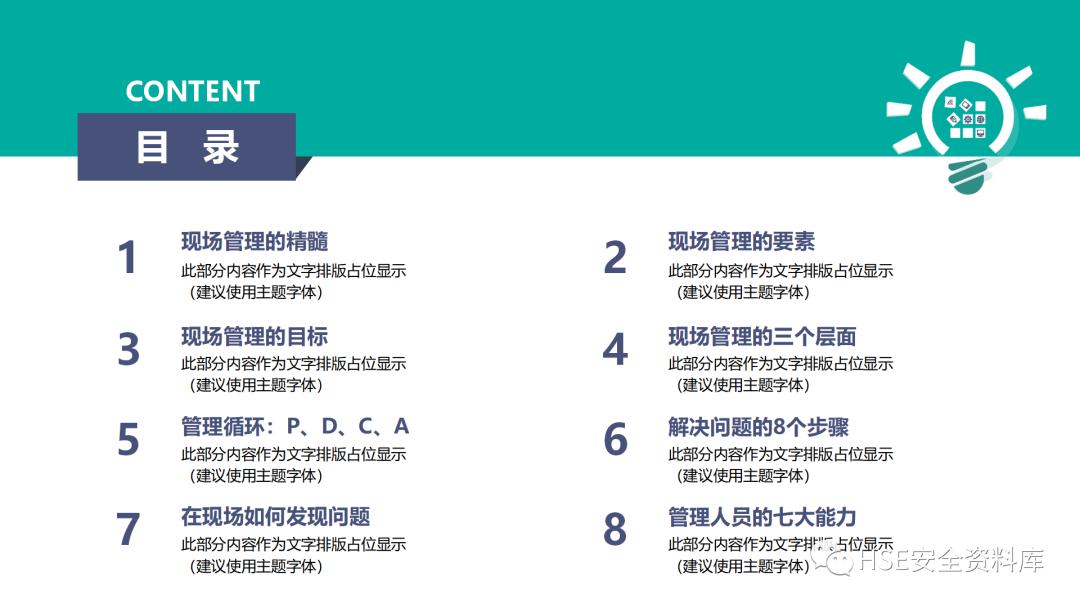现场管理培训课件,ppt课件操作教程