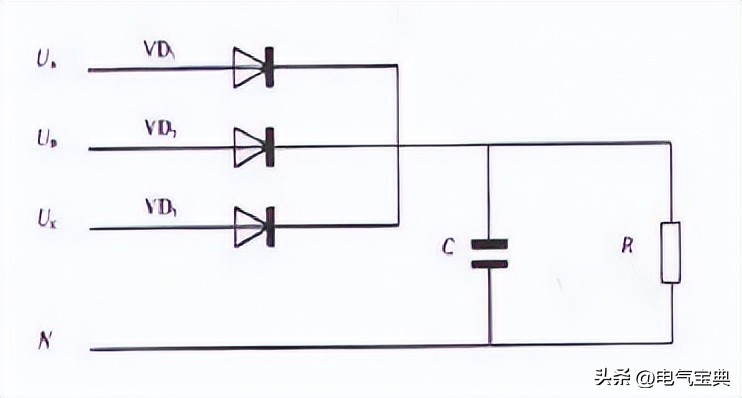 电气二次接线图及原理,高压带电显示器电气原理接线图