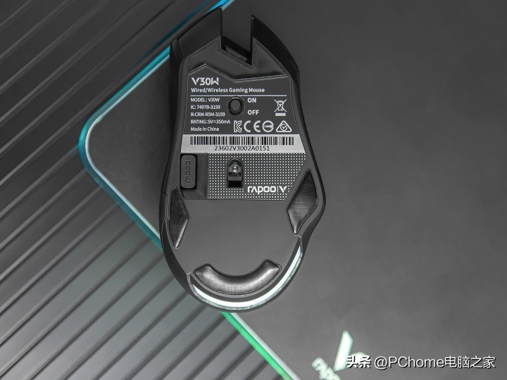 雷柏双模无线充电rgb游戏鼠标上市,一款随心所欲的高效鼠标雷柏v330
