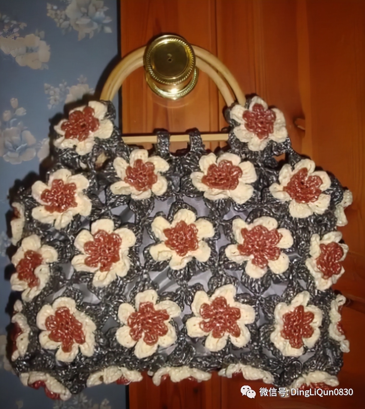 针织包包手工图纸,针织包作品