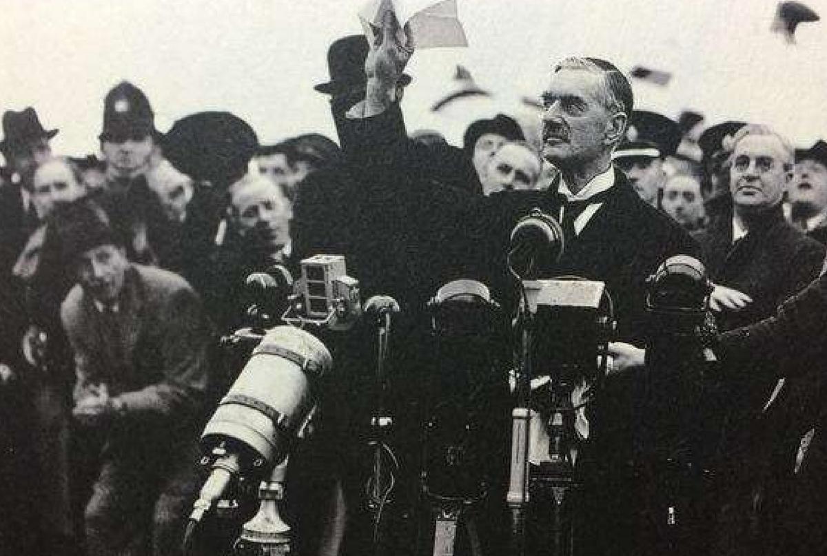 德国暴露了扩张的野心，为何英法还要不顾一切，牺牲捷克斯洛伐克