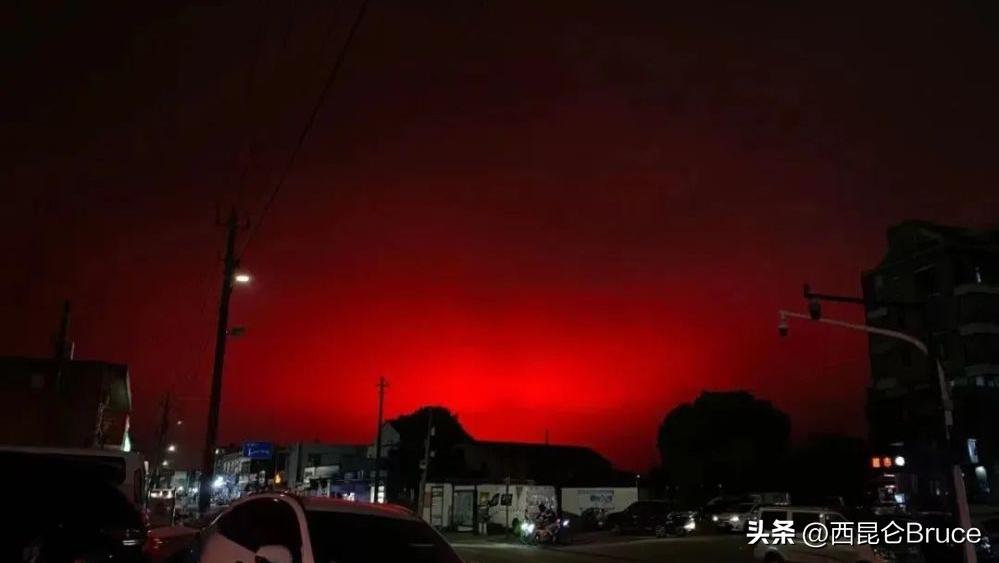 地震出现地光,地震发生时地平线有耀眼的光