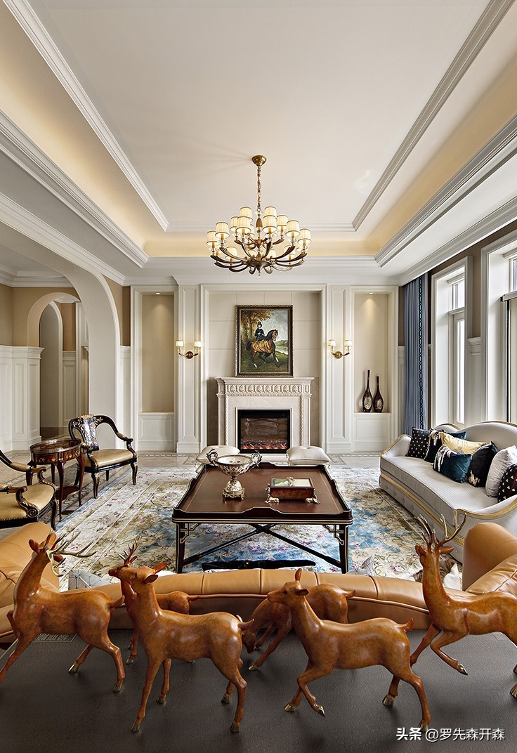 杭州西湖美庐公馆欧式外立面,杭州中式清雅大宅设计图