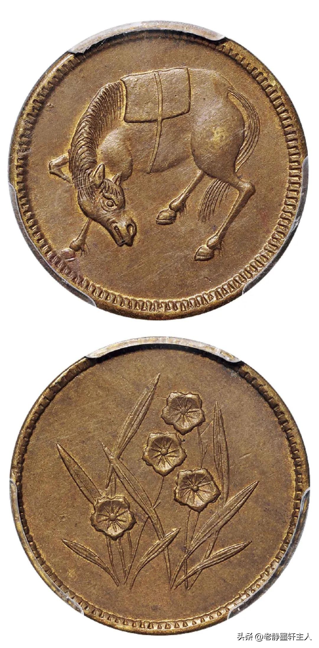 四川马兰币黄铜十文市场价,四川马兰币价值最大的品种