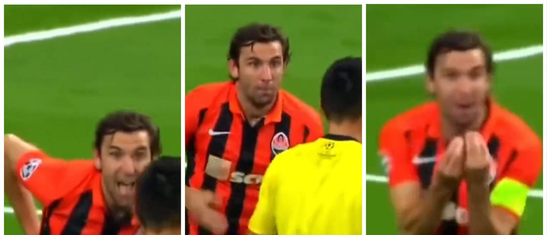 c罗忽悠任意球,足球场上的演技大师c罗差点笑场