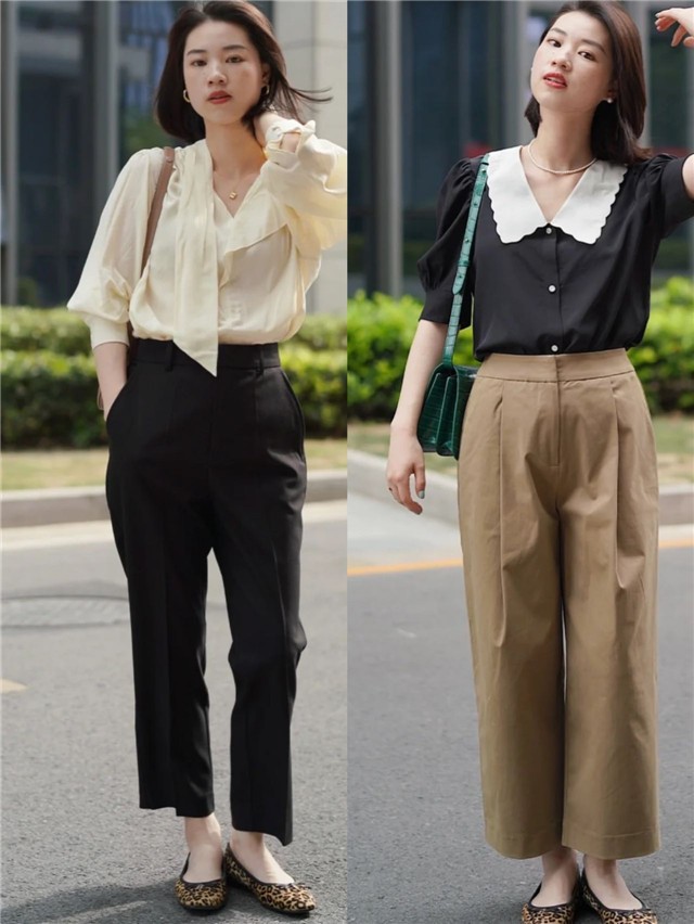 优雅知性气质裤子,如何判断自己的裤子合身