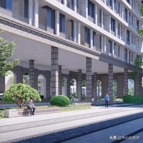 中山市永安中学参观,中山永安中学学校全貌