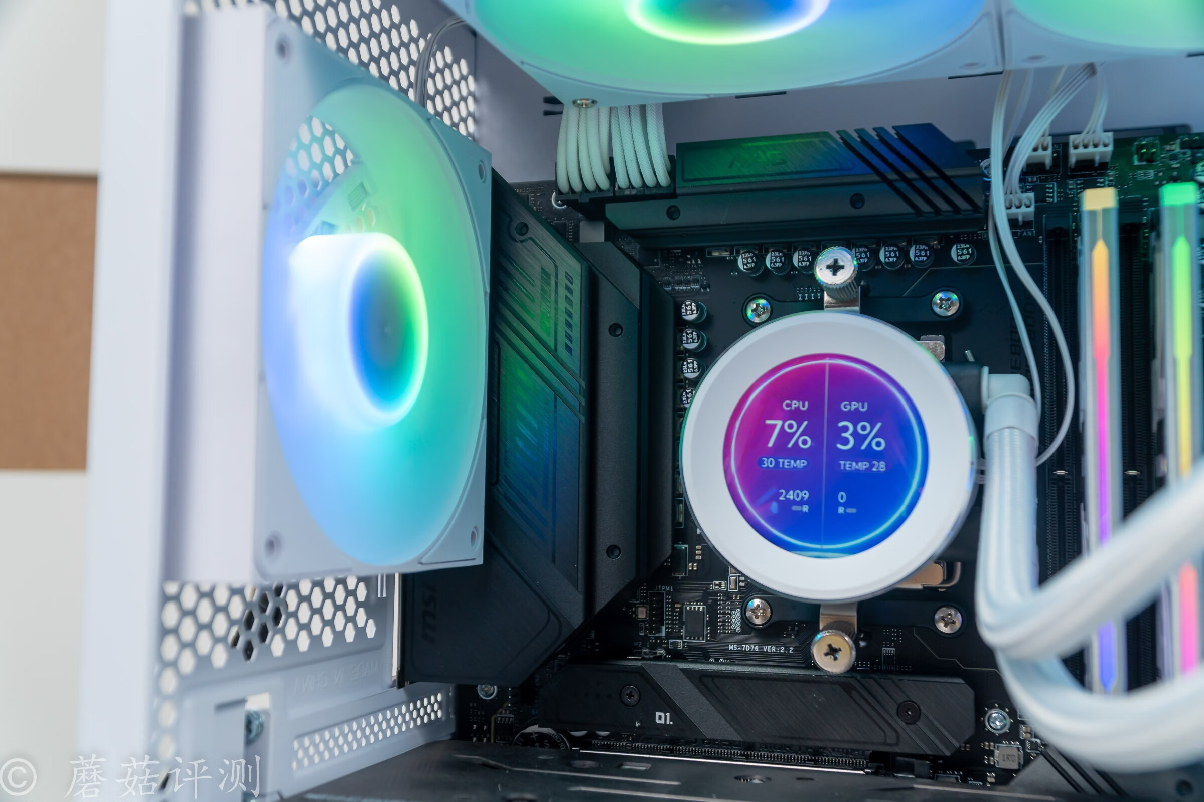 先马静音机箱散热测评,先马易大师进化版matx机箱