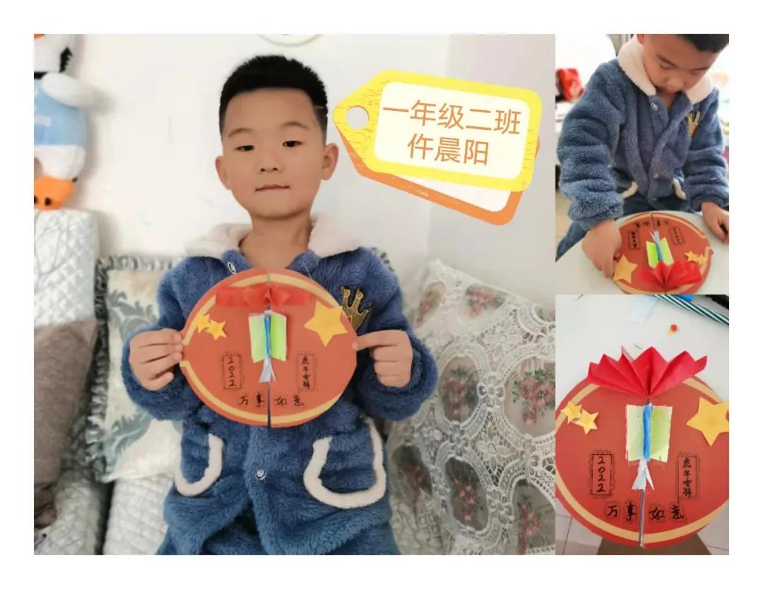 童心创意春节贺卡,小学生做好看的新年贺卡