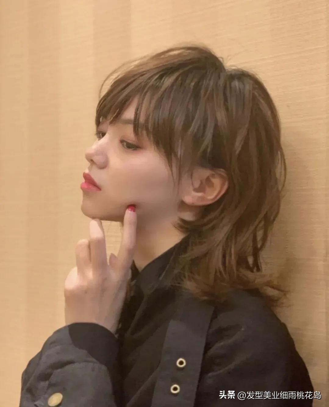 中长狼人鲻鱼头,狼人头发型鲻鱼头