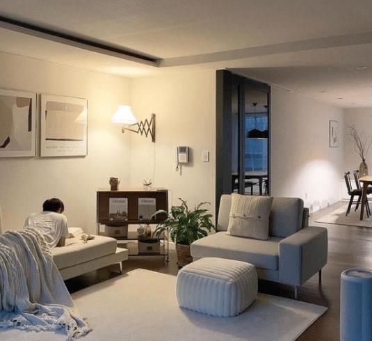 韩国夫妇的精致家居场面,唯美得像一部电影,太治愈人了