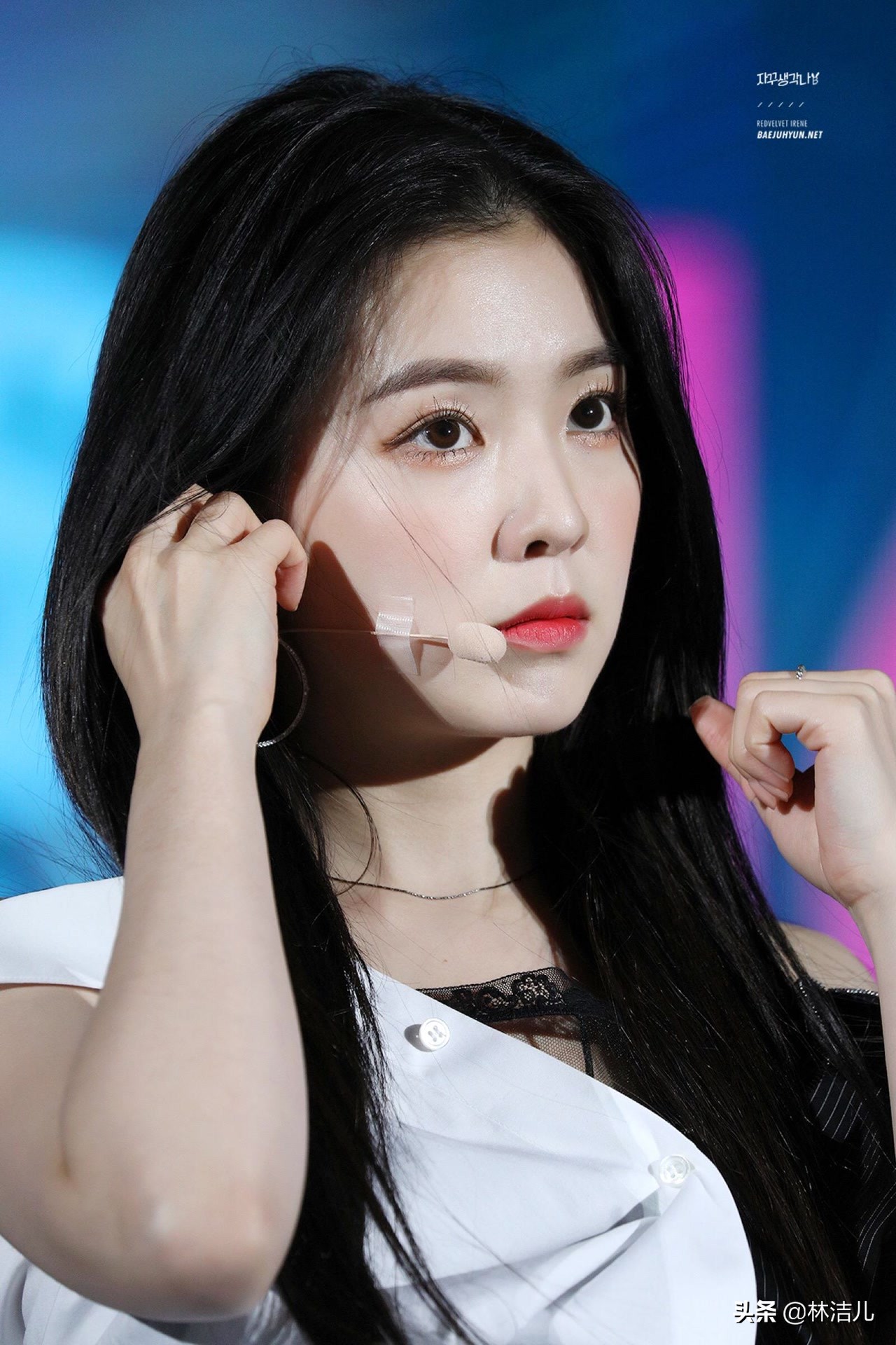 裴珠泫眼妆教程日常化妆,裴珠泫蓝眼影仿妆