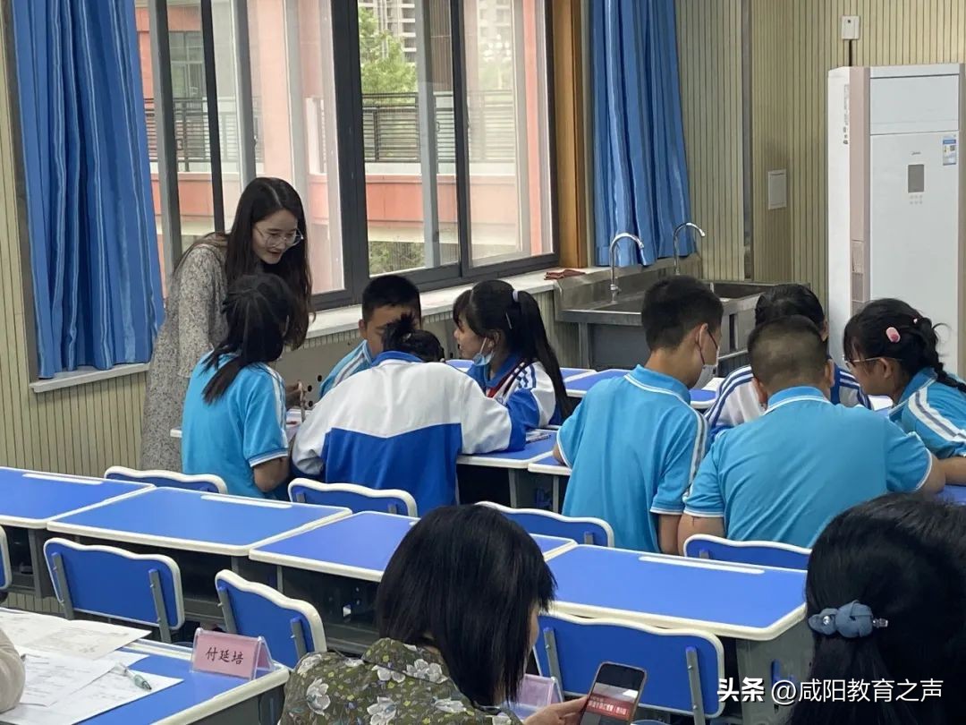 咸阳市渭城中学新进教师汇报课,高新一中公开课