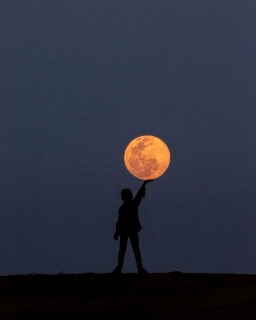 印度小伙借相机拍落日,印度穷小伙拍日落