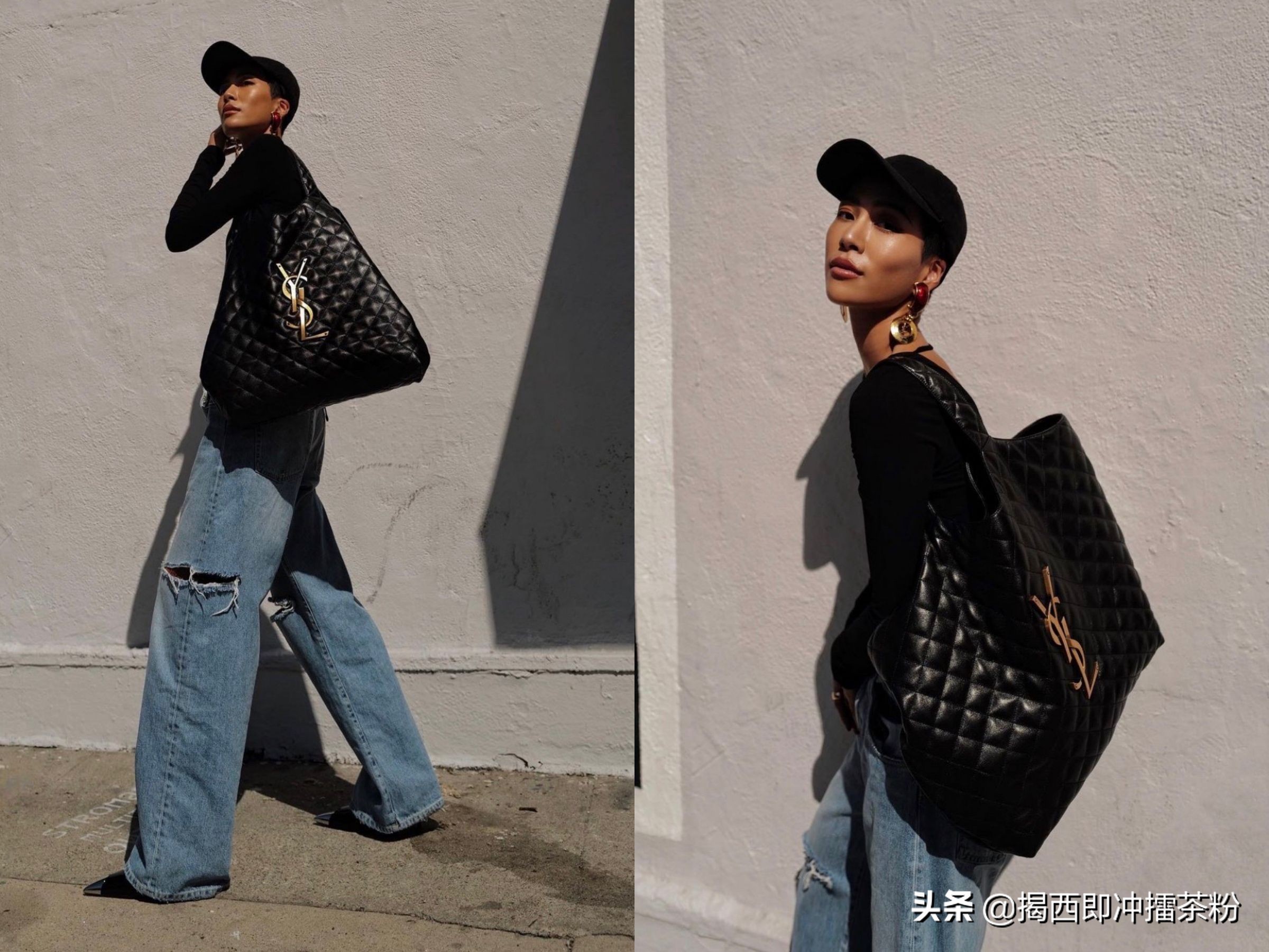 Rosé、猫女跨海撞包！YSL最新「购物包」太好看火速变爆款