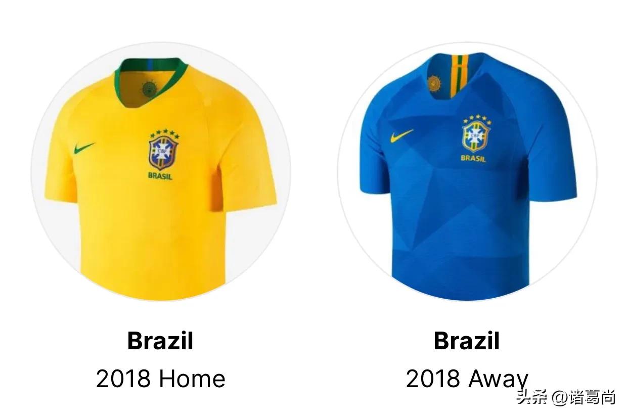 唯一全勤参加22届世界杯，桑巴军团的百年球服变更