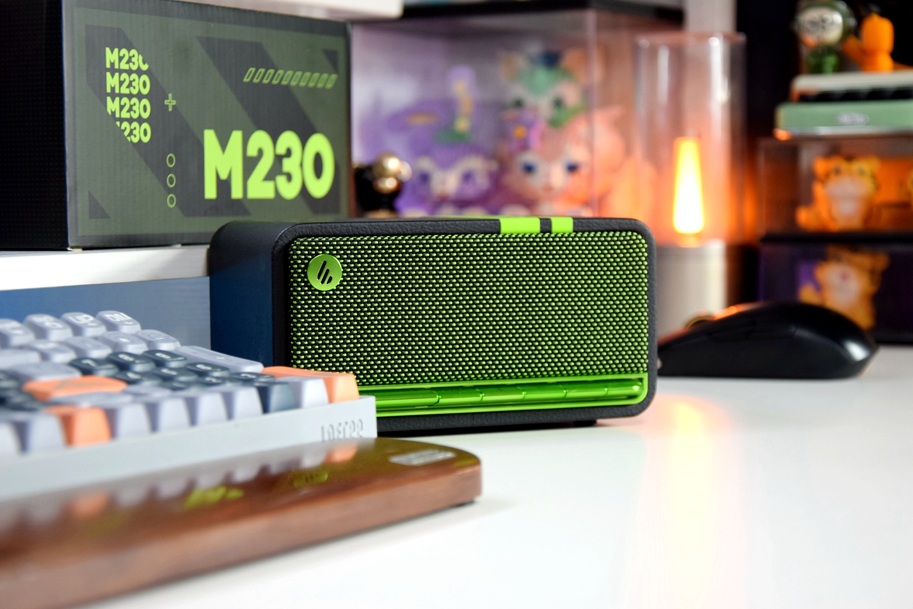 桌搭蓝牙氛围音响,漫步者m230蓝牙音箱