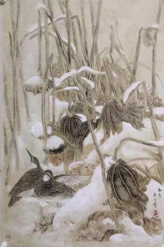 画家李敬之 (专访大写意花鸟画家李若清)