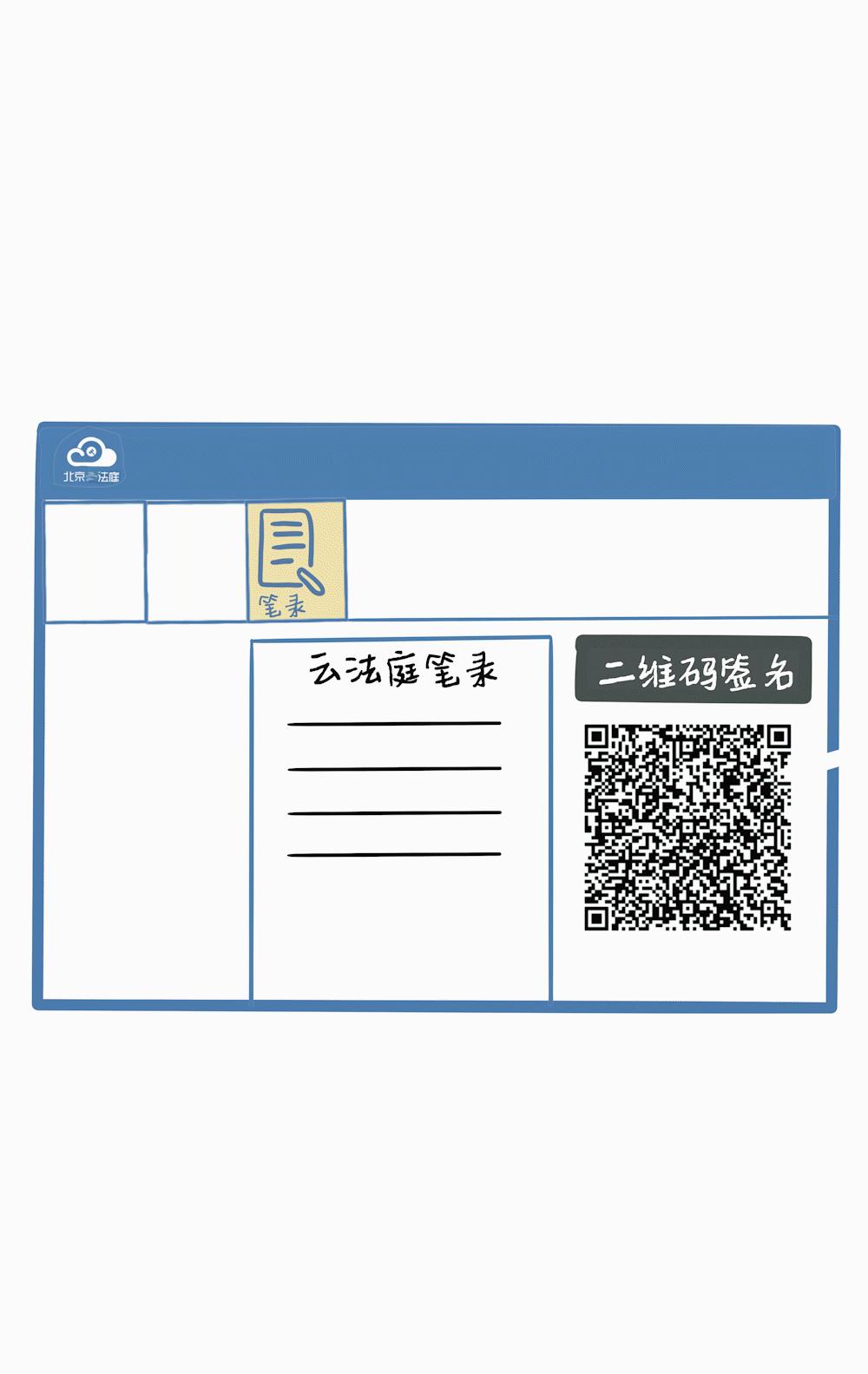 建议老年人收藏！手绘版“北京云法庭”使用指南