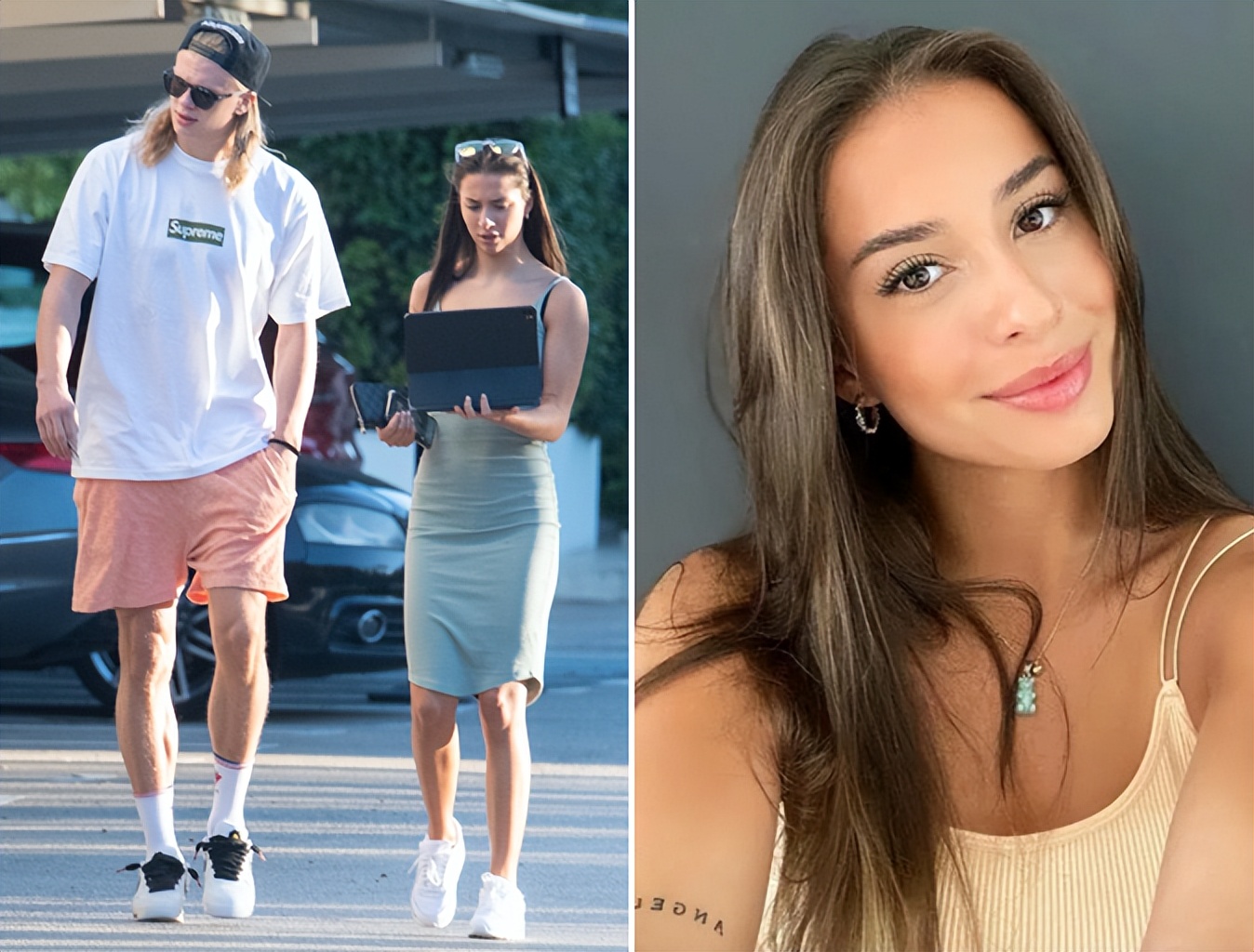 英超首秀哈兰德,哈兰德带女友酒吧蹦迪