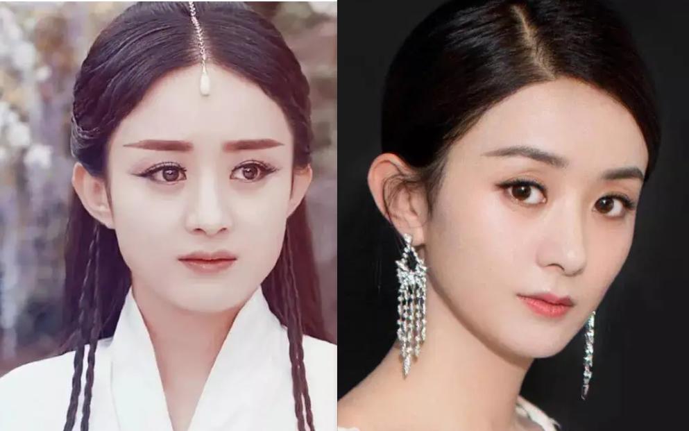 韩式一字眉女明星,韩国女生都画平眉