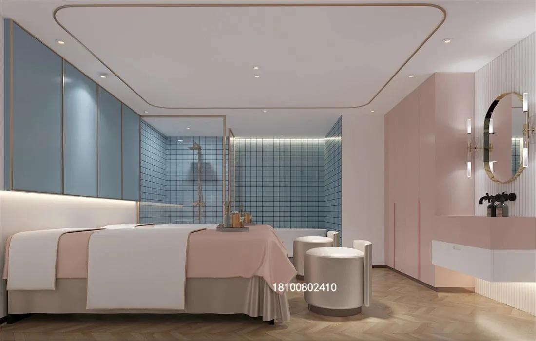 美容院装修设计白色风,日系美容院风格装修