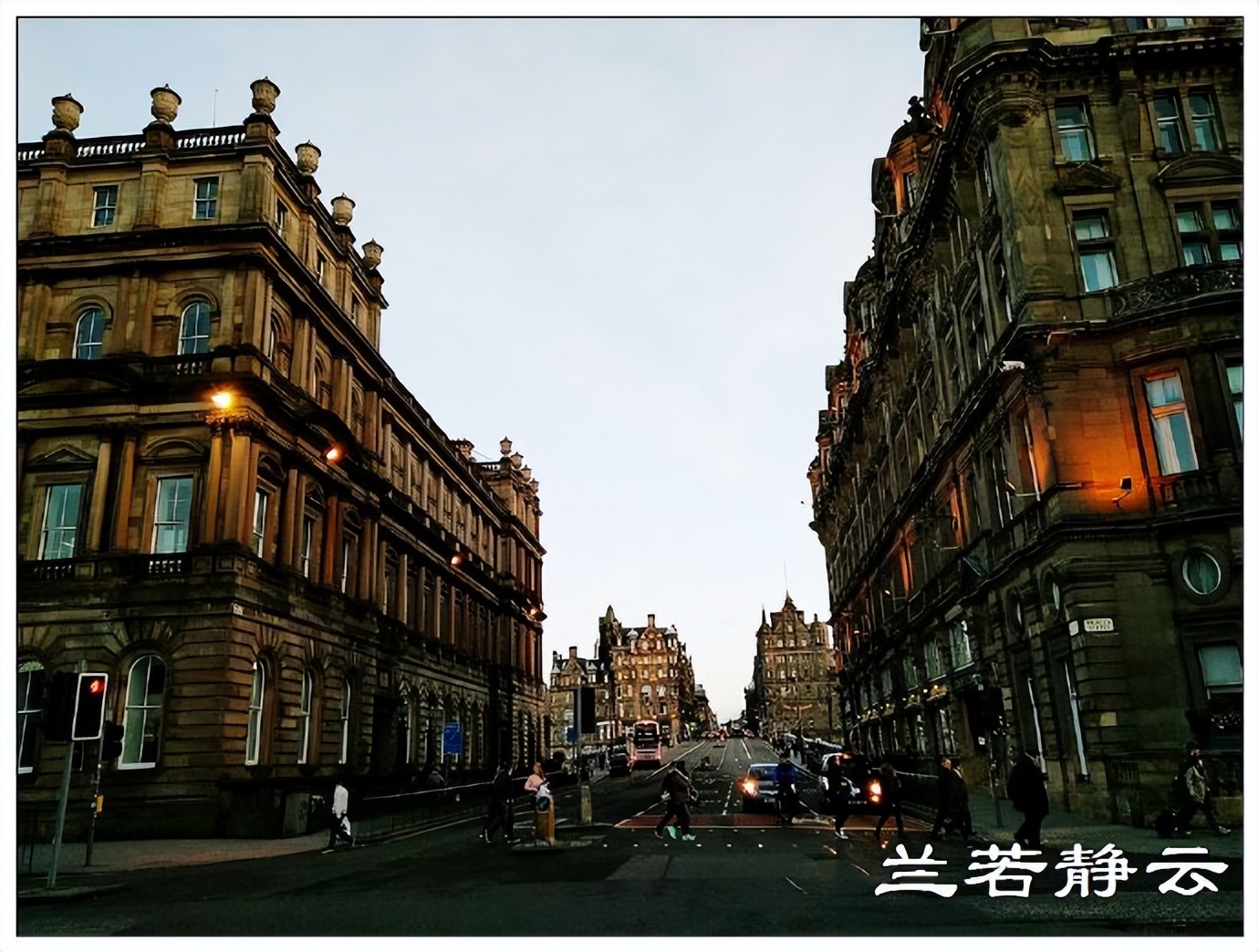 英国苏格兰爱丁堡小镇,爱丁堡是英国最浪漫的城市