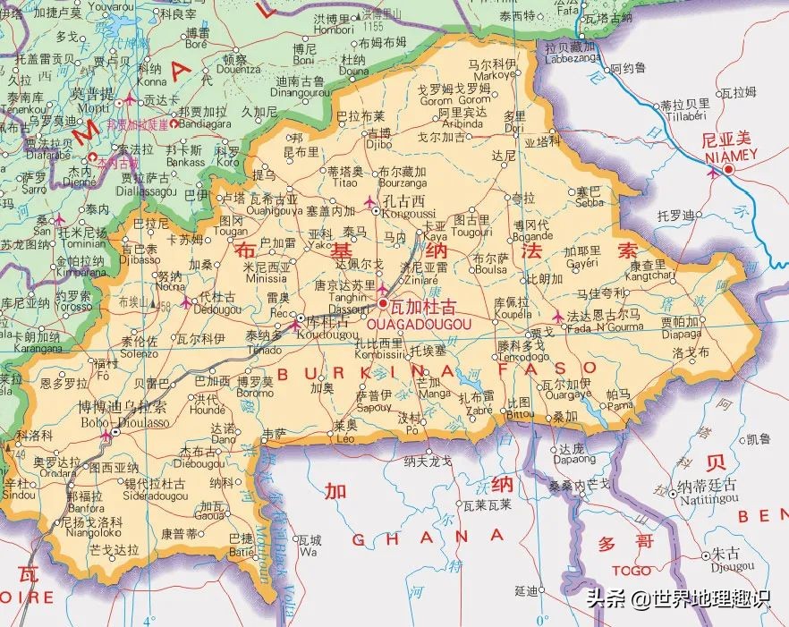 非洲各国国名由来（详细版）