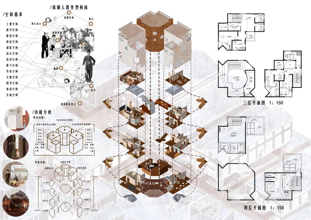 2022湖南大学建筑与规划学院三年级课程作业展