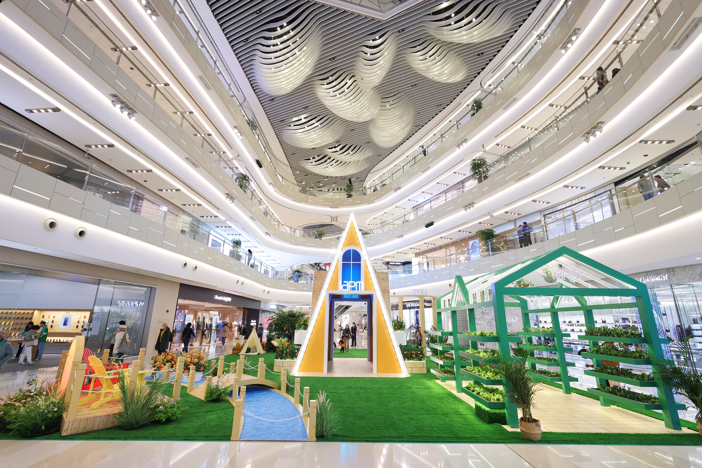 环贸iapm商场森活野趣都市露营季