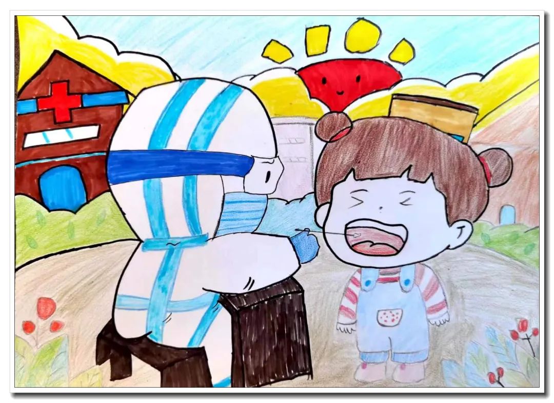 喜迎二十大争做好队员|“疫”起云端相聚，画笔记录别样记忆