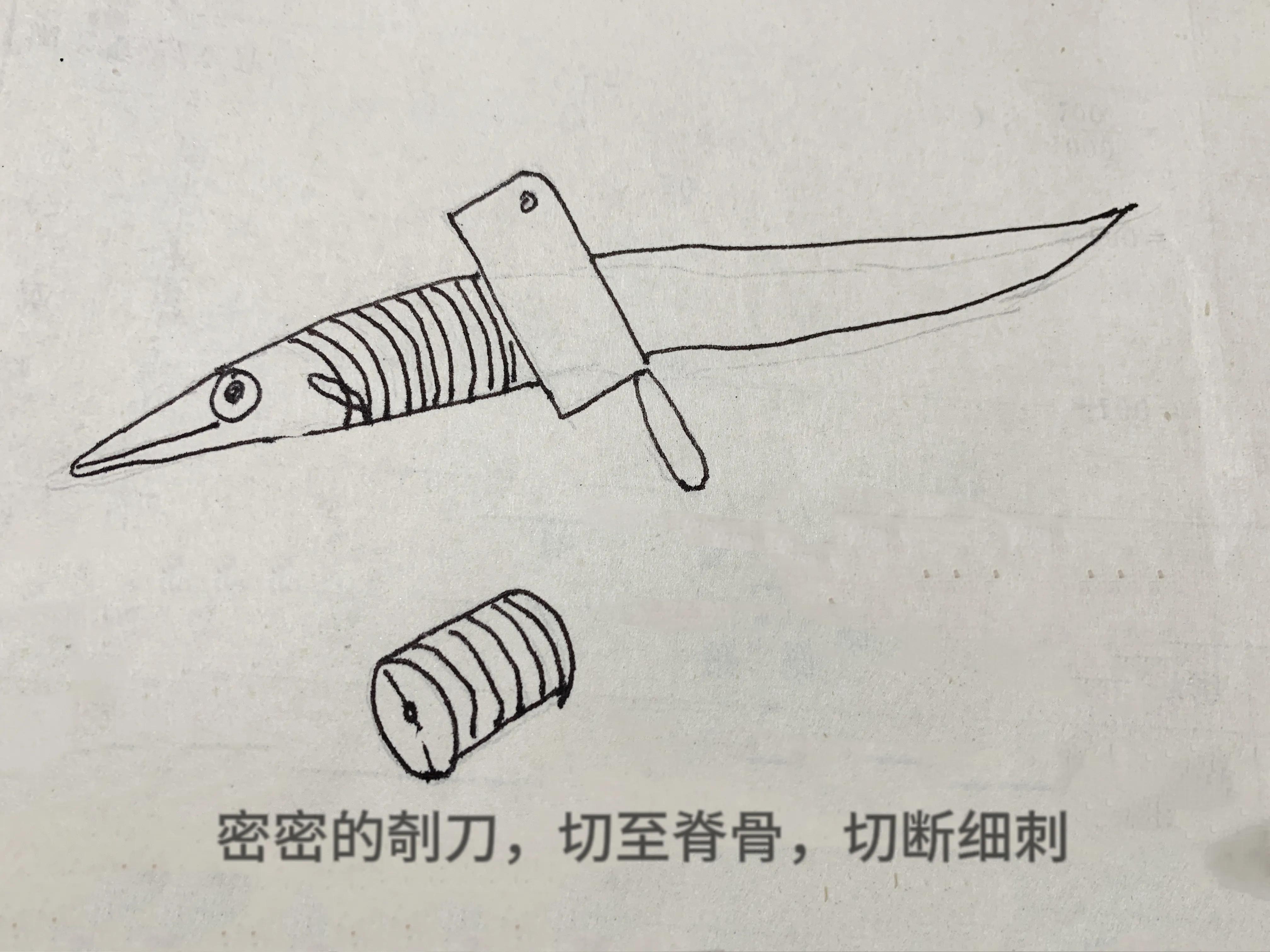 鲫钩儿，一种全身是刺的鳗鱼，会做便是美味，不会做，吐刺吐到哭