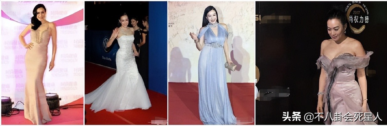 不同女明星走红毯的视频,不同时期的女明星走红毯
